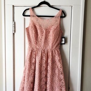 Brand New Pink Sleeveless Cocktail Dress